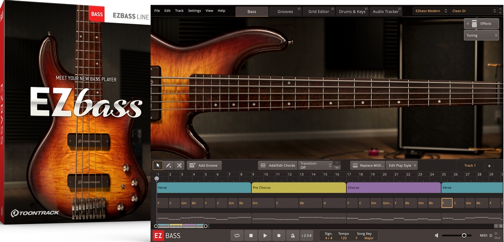 Toontrack EZbass      (Full Version)