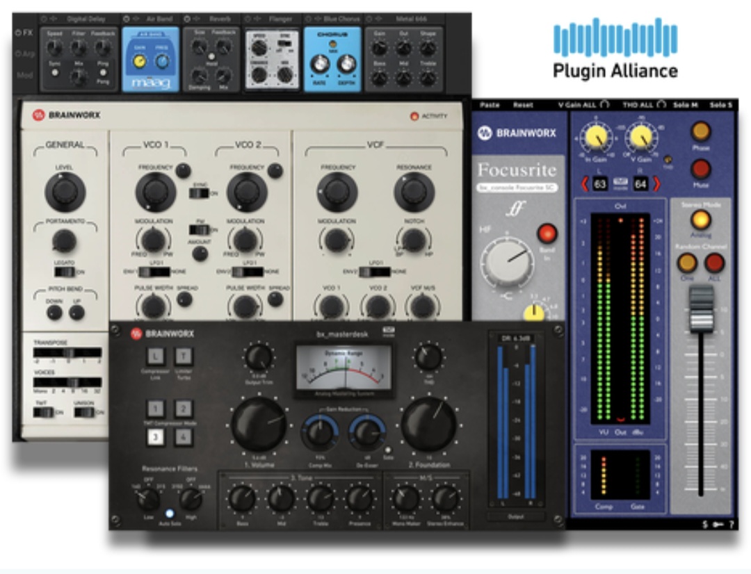 Plugin Alliance Focusrite Bundle (bx_console Focusrite SC, bx_mast