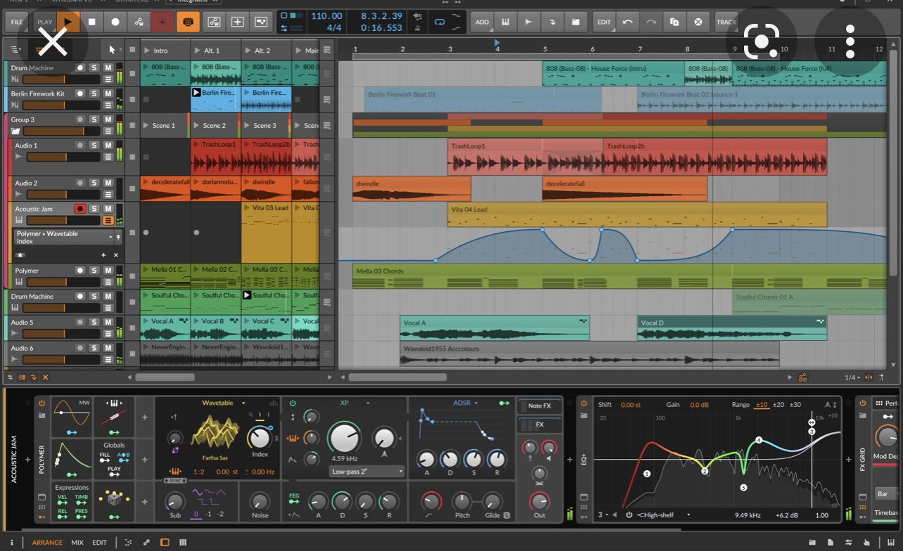Bitwig BitwigStu8Trk Studio 8-track DAW DL