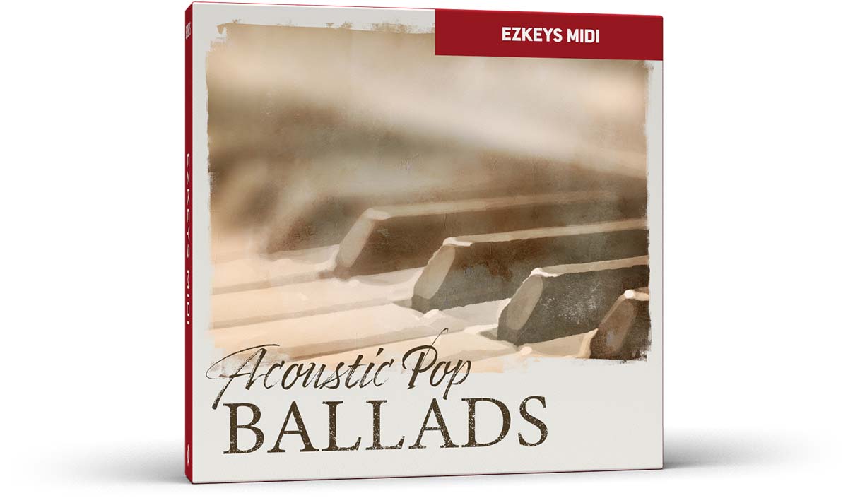 Toontrack EZkeys  MIDI  Pack - Acoustic Pop Ballads