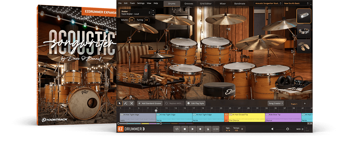 Toontrack EZX  -  Acoustic Songwriter