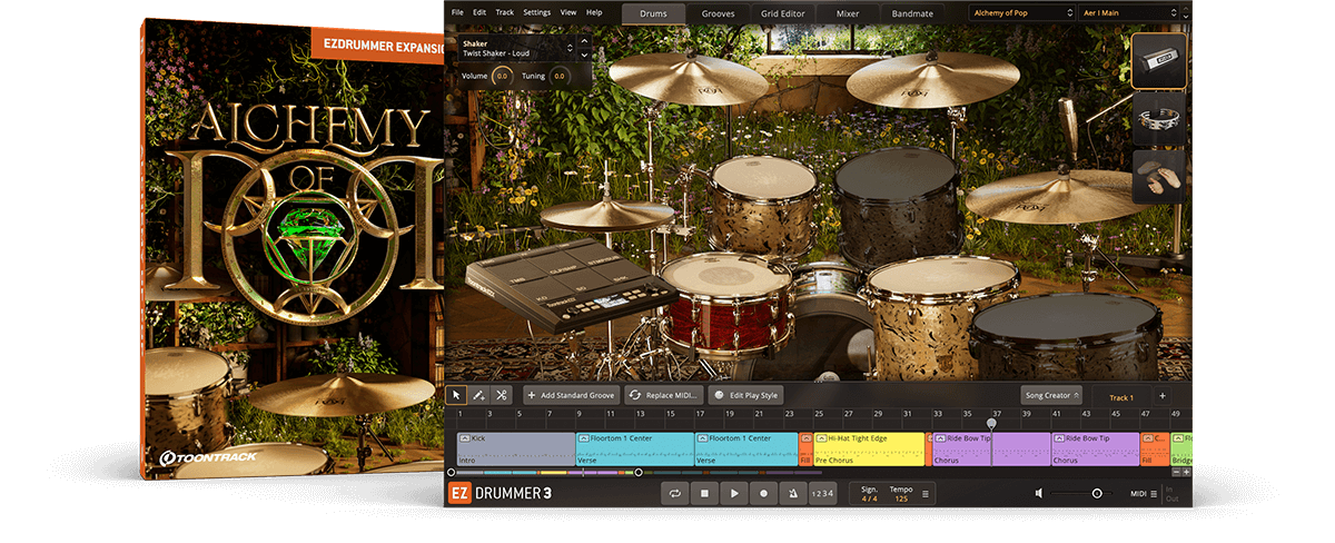 Toontrack EZX  -  Alchemy of Pop