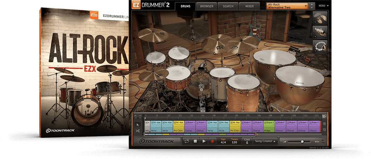Toontrack EZX -- Alt-Rock