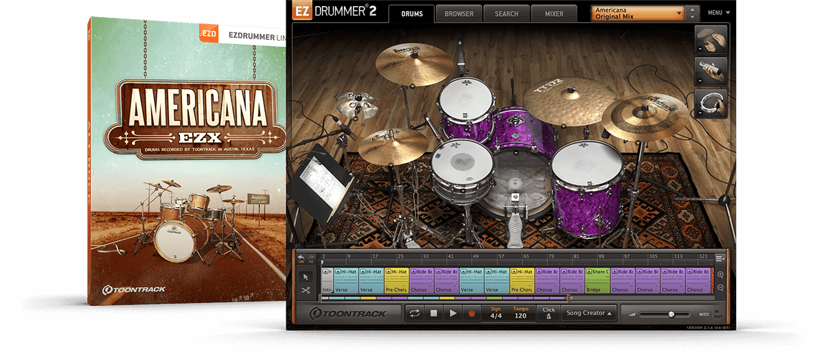 Toontrack EZX  |  Americana