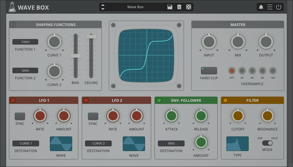 AudioThing Wave Box Distortortion by AudioThing