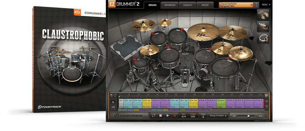 Toontrack EZX -  Claustrophobic