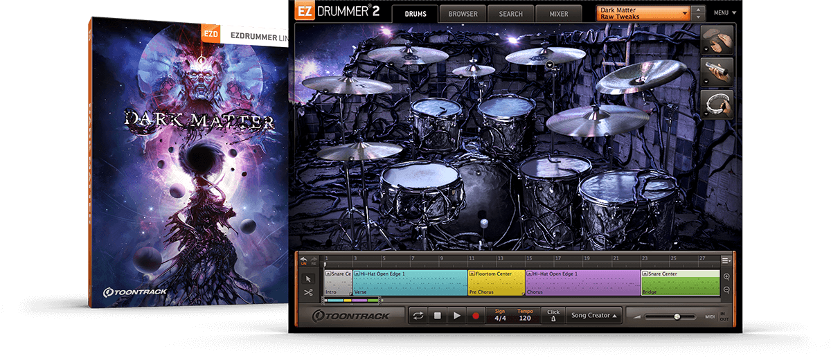 Toontrack EZX -  Dark  Matter