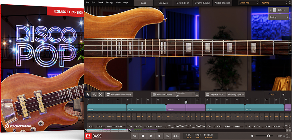 Toontrack Disco Pop EBX