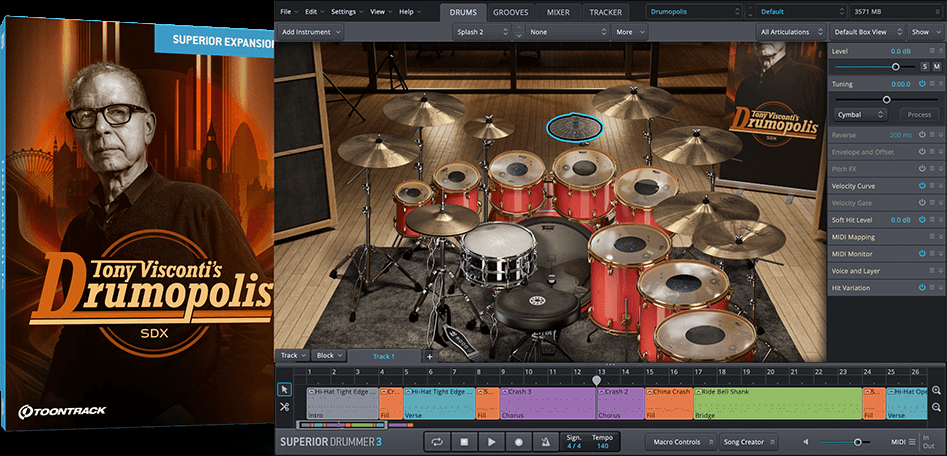 Toontrack Drumopolis       SDX