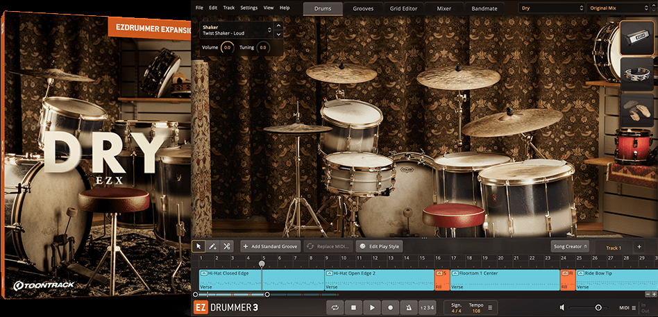 Toontrack Dry          EZX