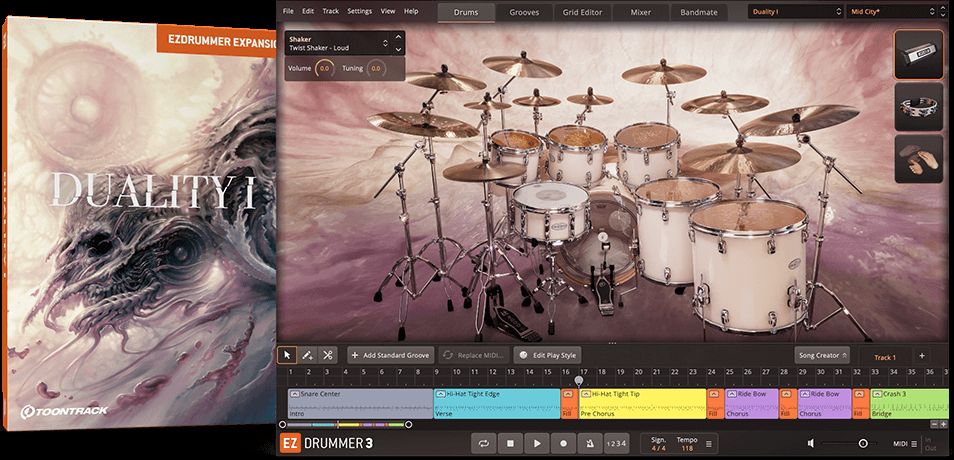 Toontrack EZX - Duality  I