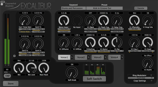 Exponential Audio Excalibur   Multi-Effect