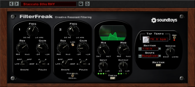 Soundtoys Filter Freak
