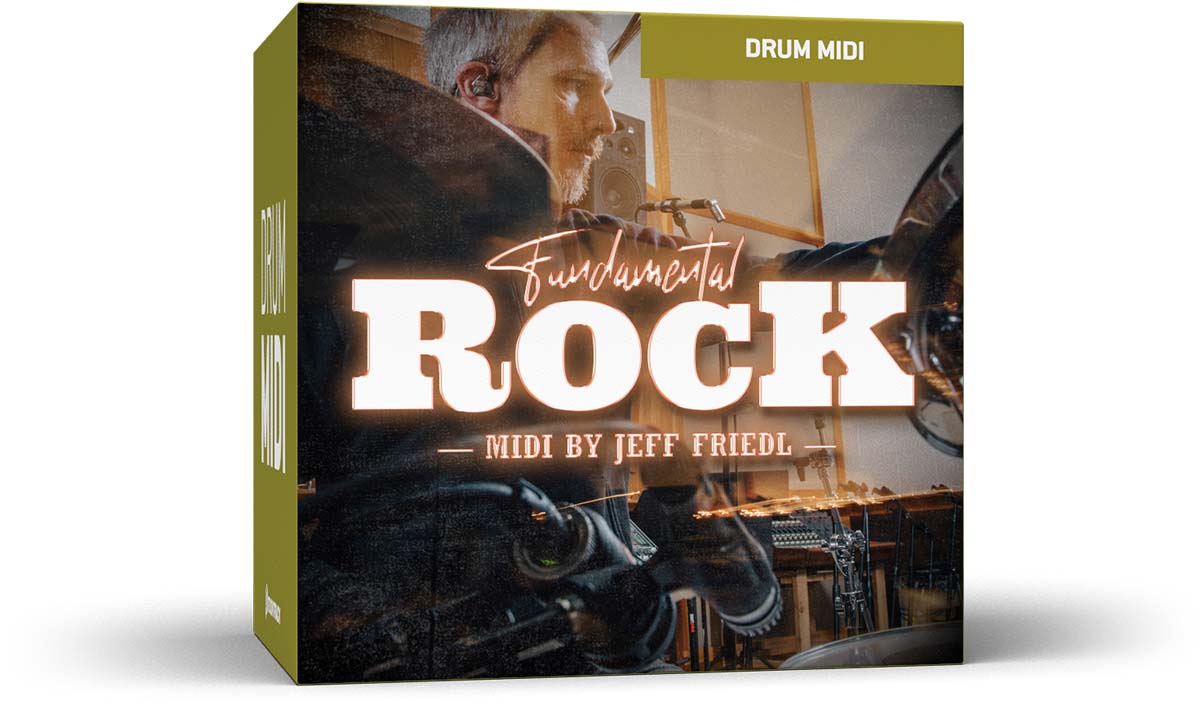 Toontrack Drum MIDI Pack  - Fundamental Rock