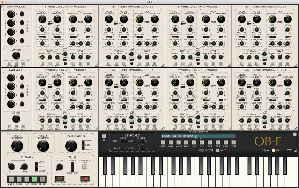 GForce OBERHEIM OB-E