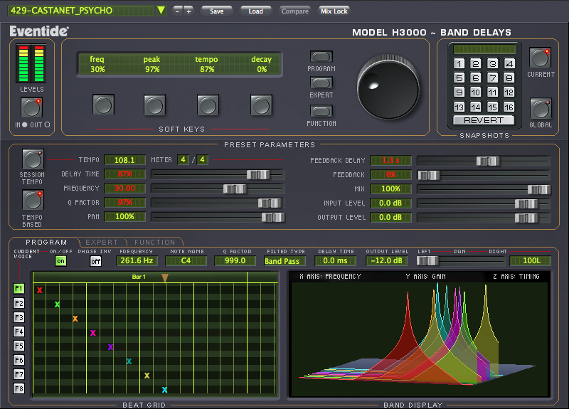 Eventide Band Delays