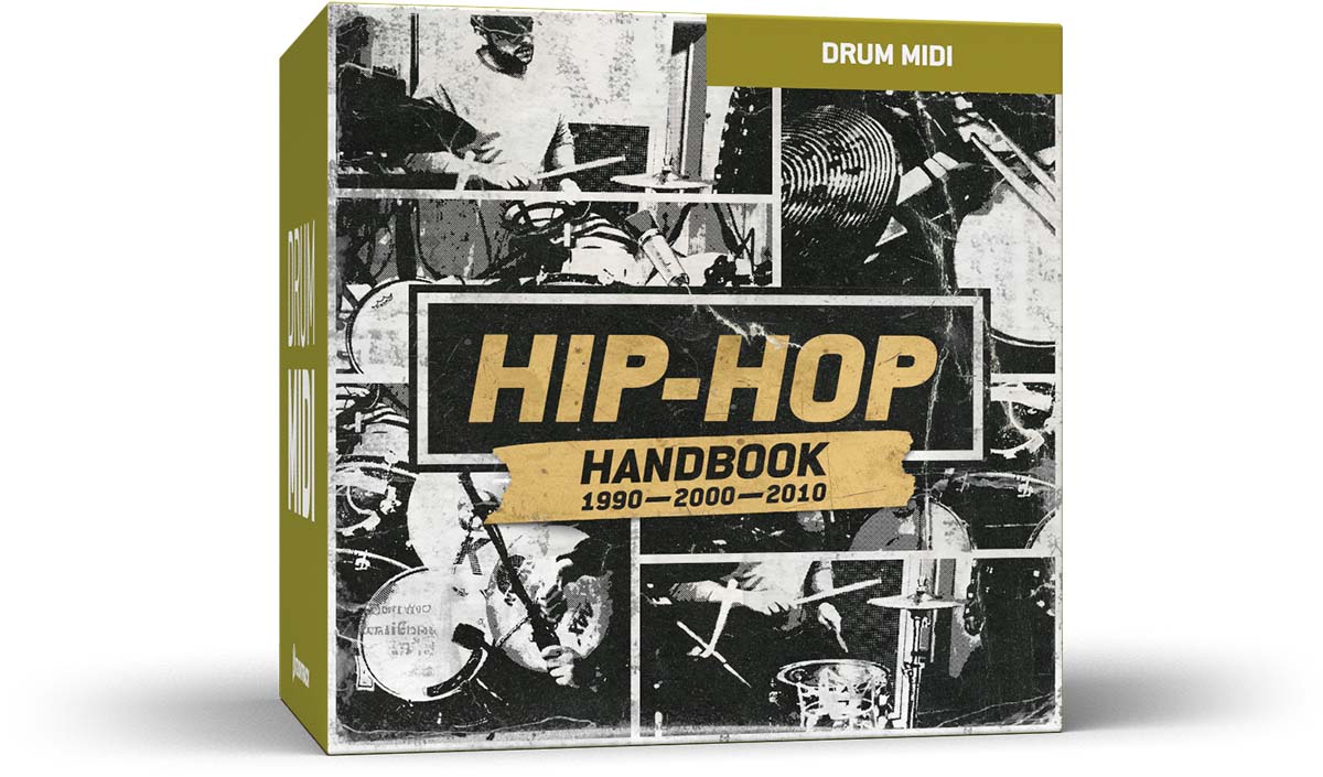 Toontrack Drum MIDI Pack -  Hip-Hop Handbook