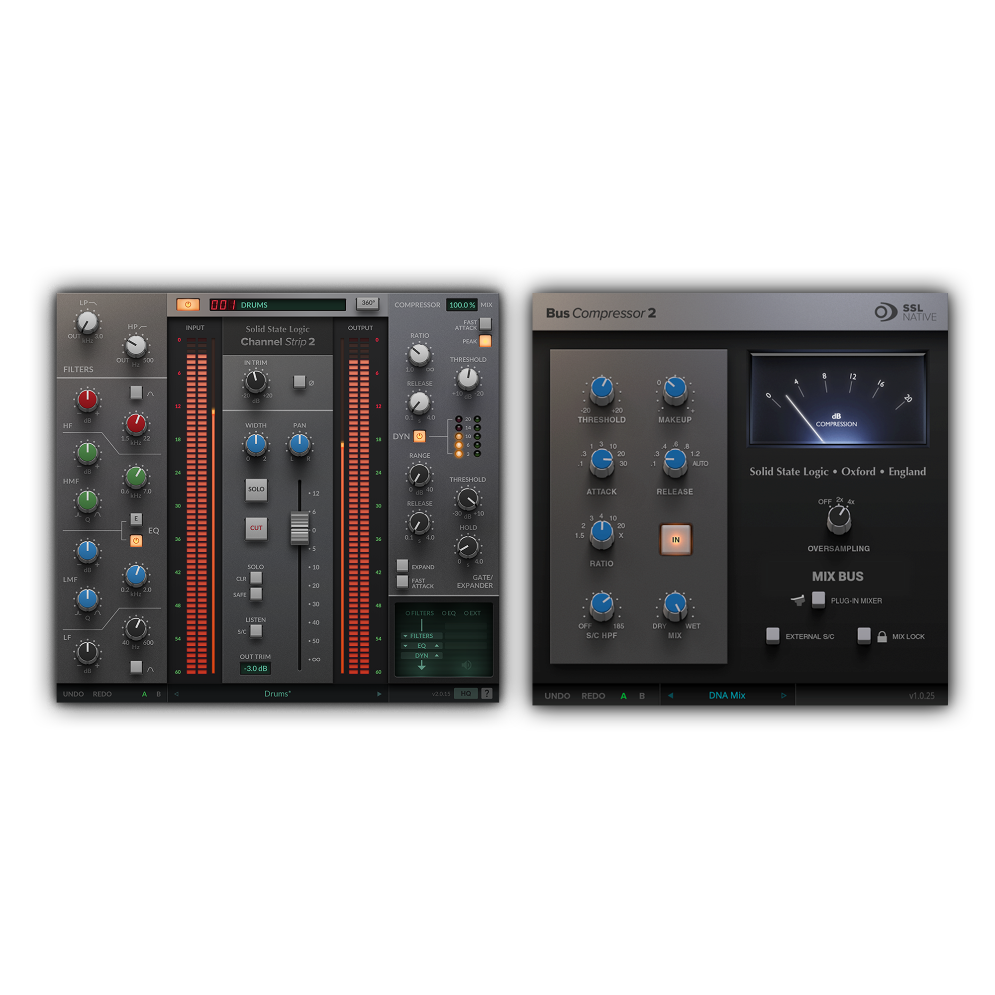 Solid State Logic ssL Essentials Bundle (Buss Comp2 & Channel Strip2