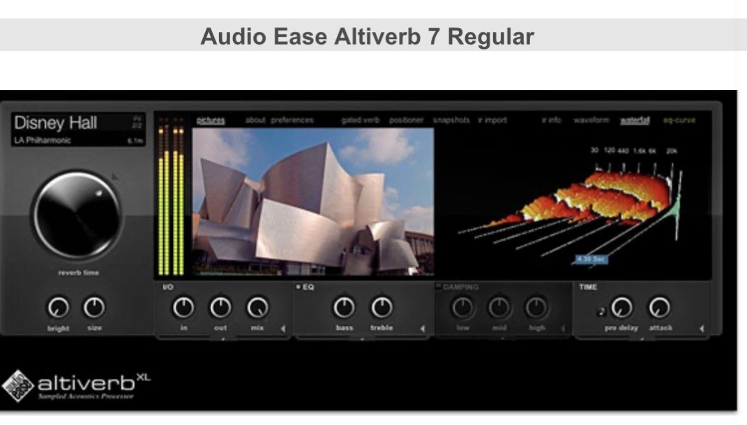 audio ease altiverb 7 Regular