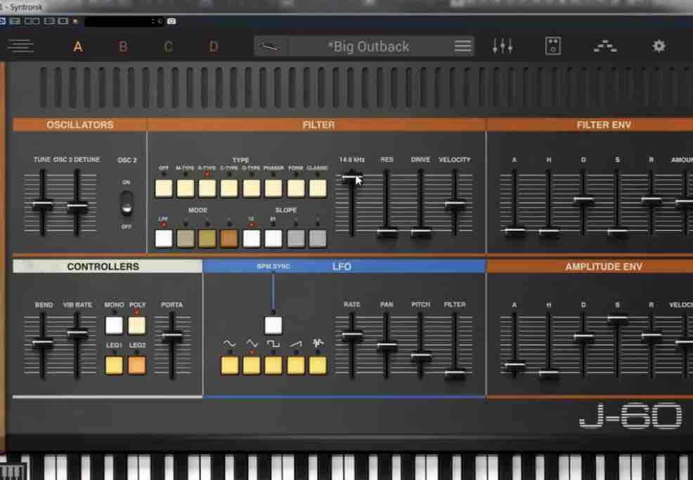 IK Multimedia syntronik j-60