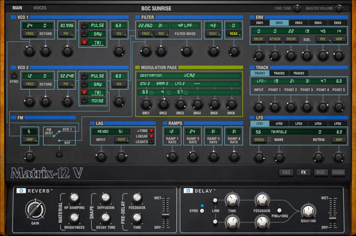 Arturia Matrix-12 V V2