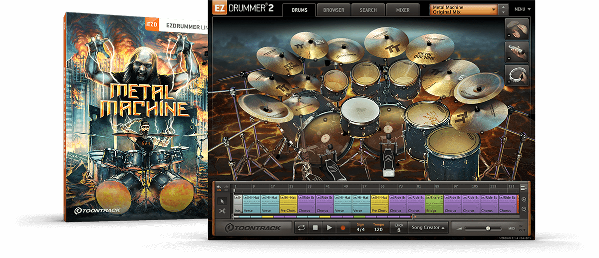 Toontrack EZX | Metal Machine
