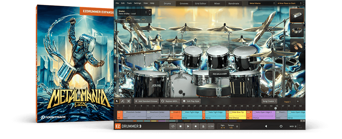 Toontrack EZX |  Metal Mania