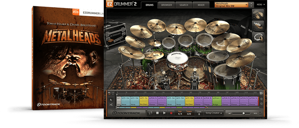 Toontrack EZX  -  Metalheads