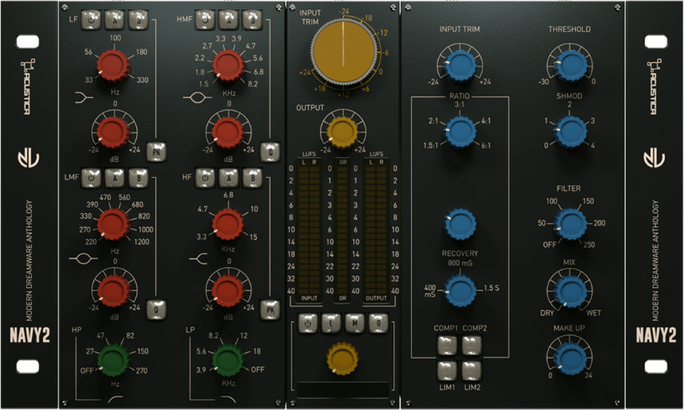Acustica Audio NAVY 2	             Channel Strip