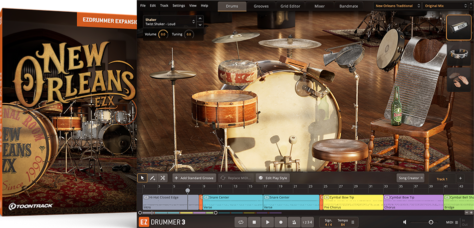 Toontrack New   Orleans EZX