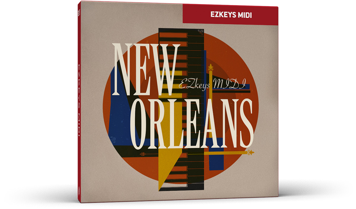 Toontrack EZkeys Keys  MIDI Pack - New  Orleans