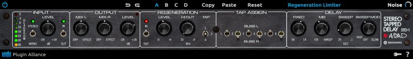 Plugin Alliance ADA STD-1 Stereo Tapped Delay