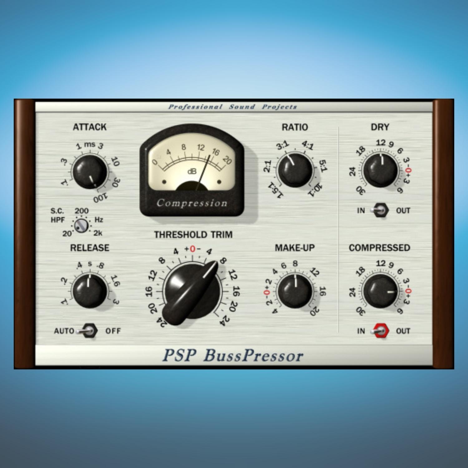 PSP Audioware bus pressor