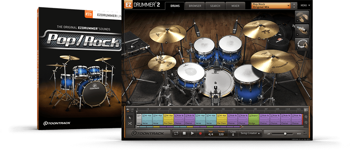 Toontrack EZX -  Pop/Rock