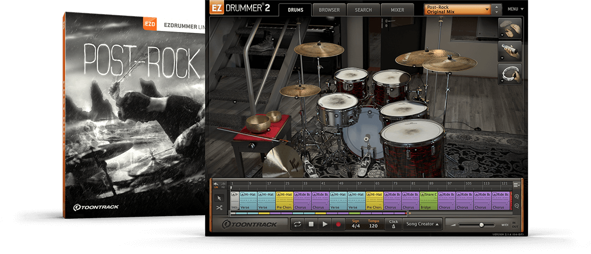 Toontrack EZX | Post-Rock
