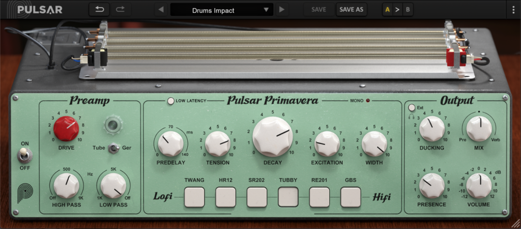 PuIsar Audio Prima Vera