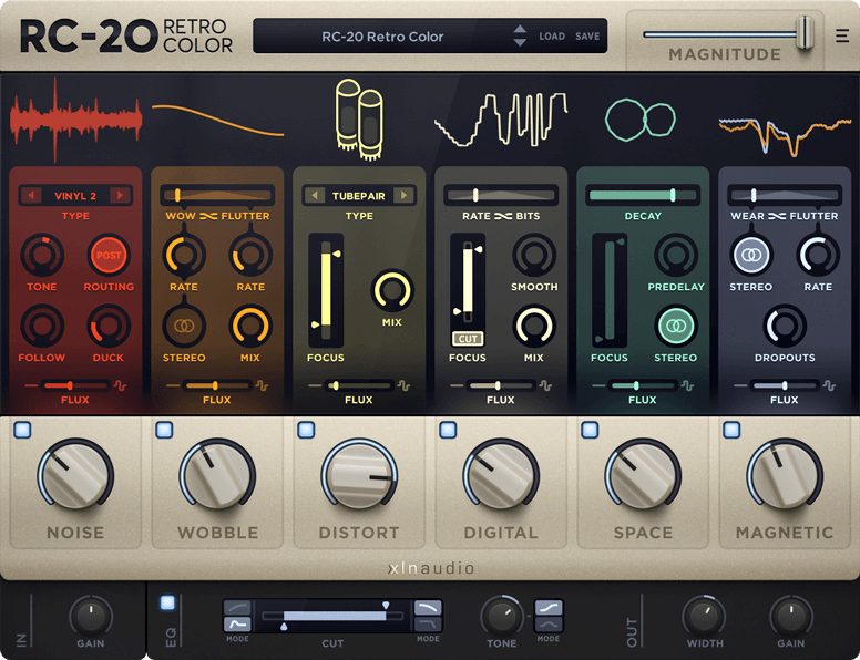 XLN Audio RC-20: Retro Color Plugin (Full Version)