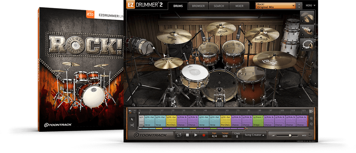 Toontrack EZX  -  Rock!