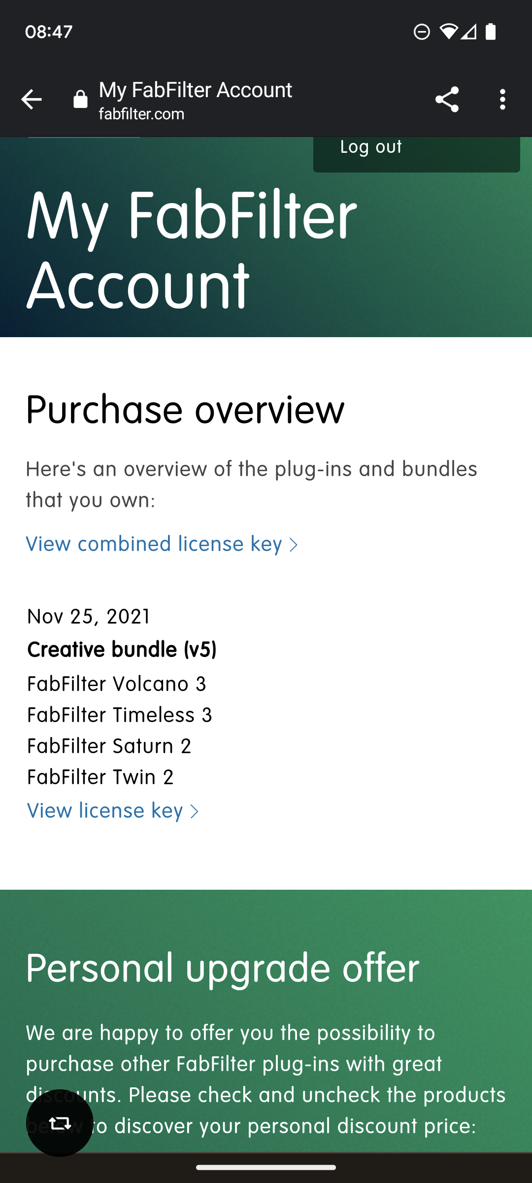 Fabfilter creative bundle