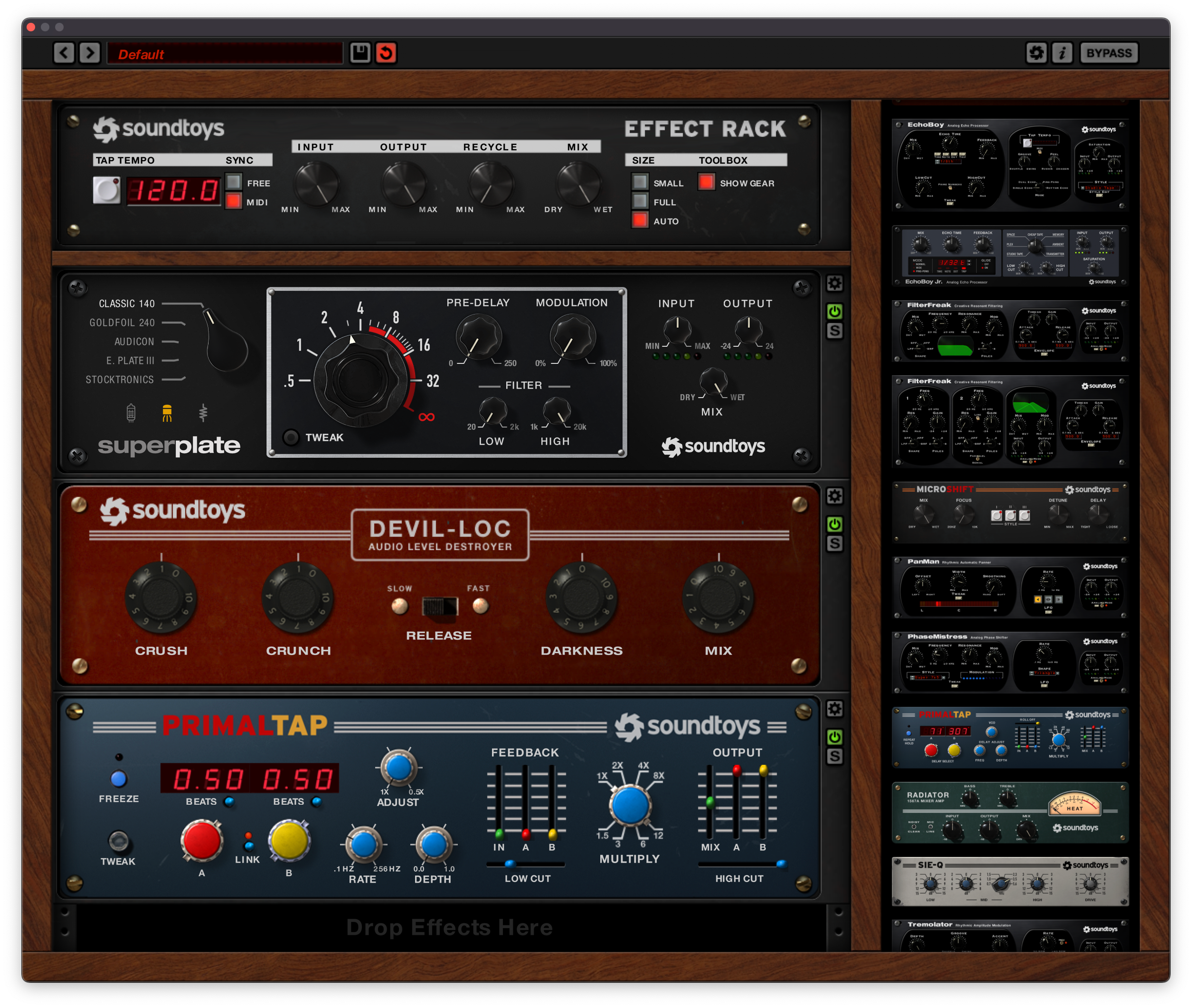 Soundtoys Soundtoys Effect Rack