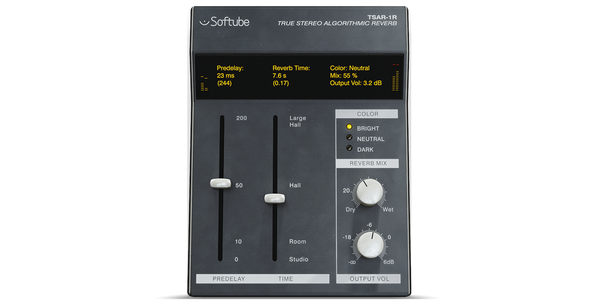 Softube TSAR-1R                      Reverb