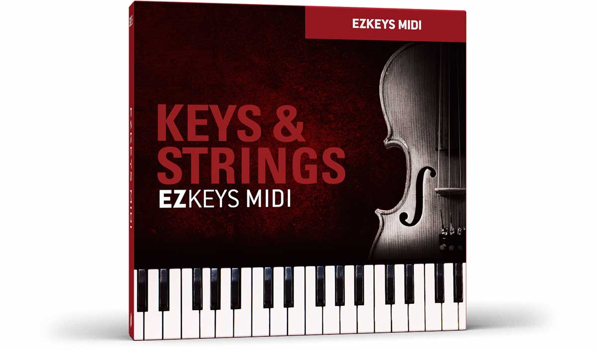 Toontrack Keys and Strings ezKeys Midi