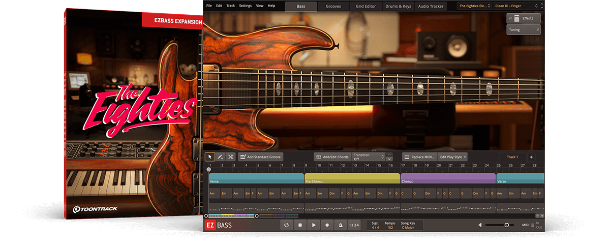 Toontrack EBX EZbass -  The Eighties