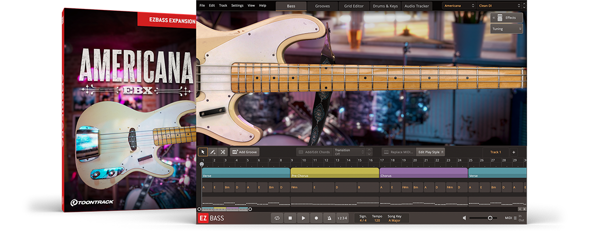 Toontrack EBX -  Americana