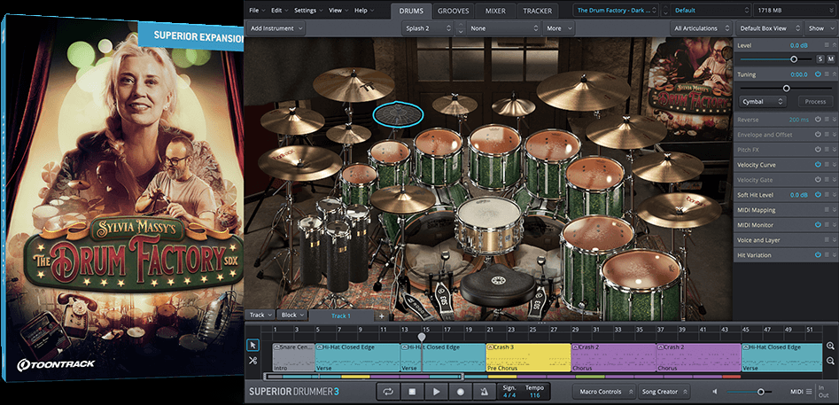 Toontrack The Drum        Factory SDX
