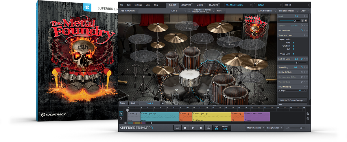 Toontrack SDX | Metal  Foundry