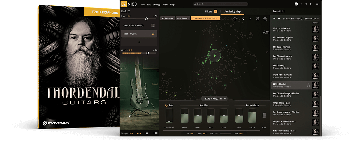 Toontrack EZmix Pack  - Thordendal  Guitars
