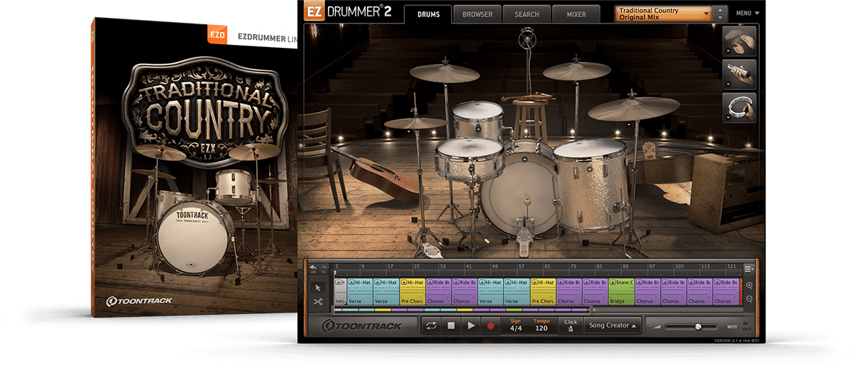 Toontrack EZX  - Traditional  Country