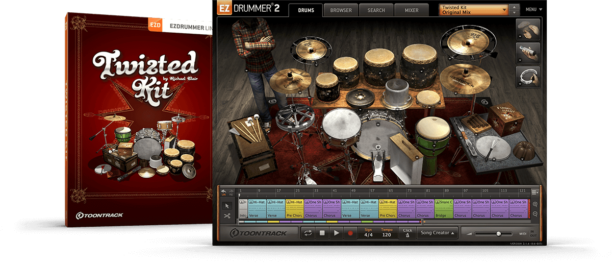 Toontrack EZX - Twisted  Kit