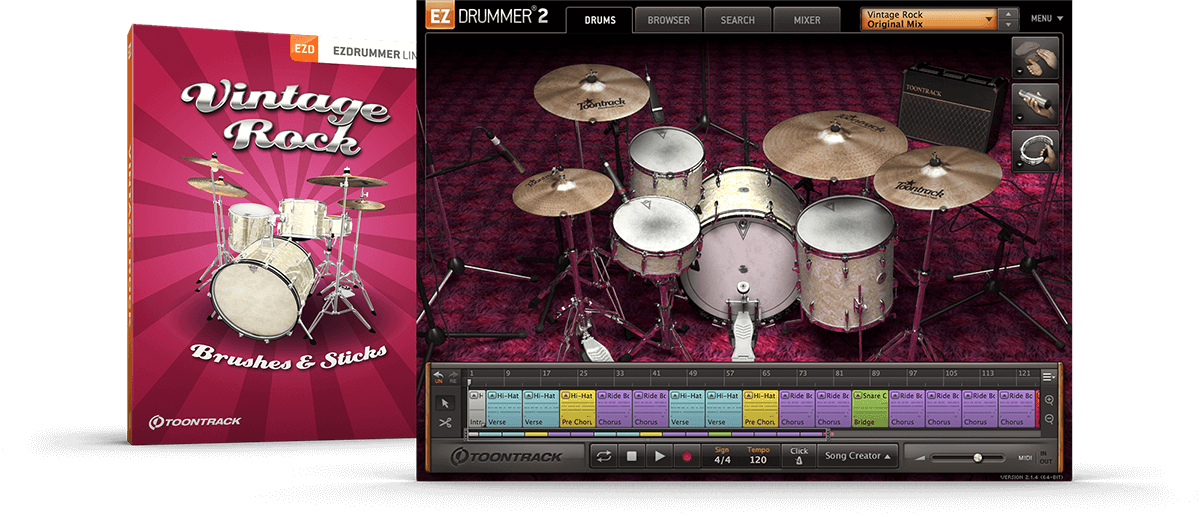 Toontrack EZX  - Vintage  Rock